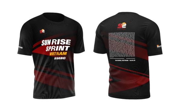 Sprint Name tee – Giao tại sự kiện IRONMAN 70.3 DA NANG 2025